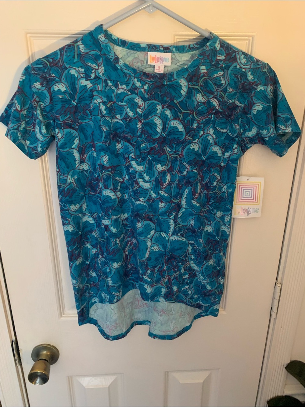 Girls All Over Print Floral Shirt Gracie  Size 8